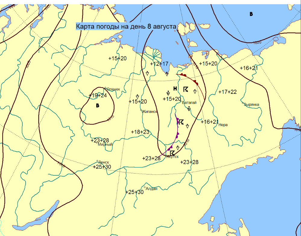 Карта якутск батагай