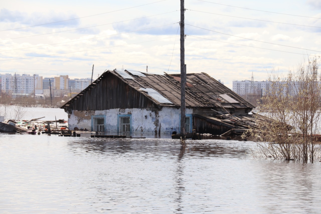 Половодье на реке