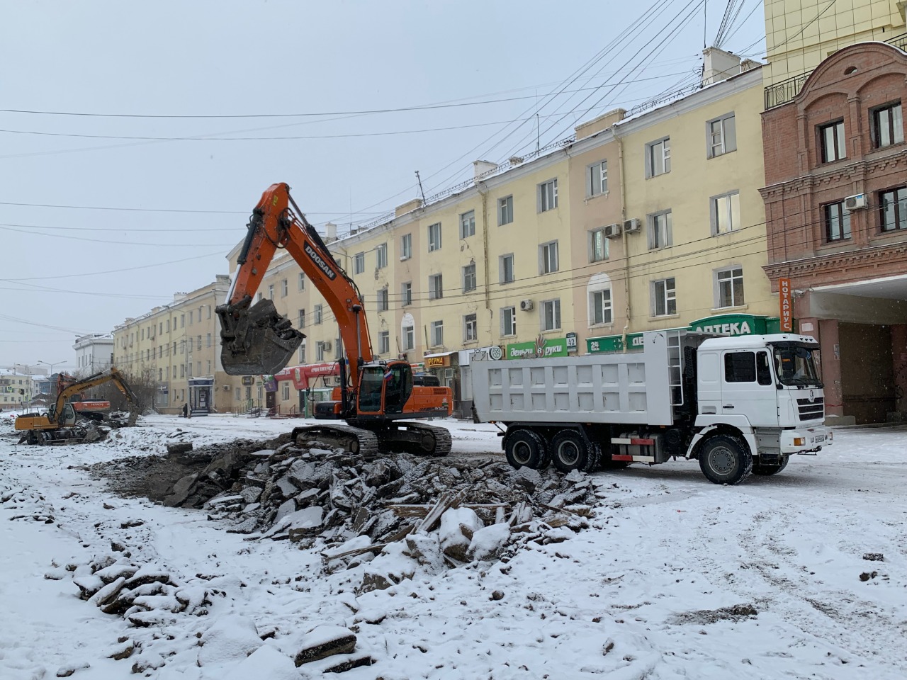 Территория старинного кладбища: об археологических раскопах на проспекте  Ленина Якутска | 14.11.2021 | Якутск - БезФормата