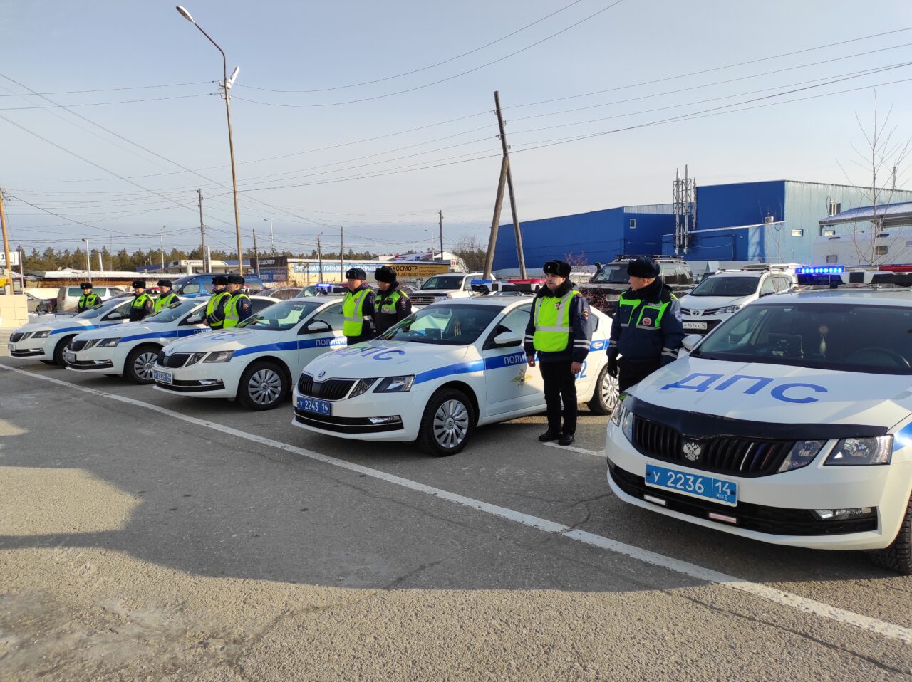 Патрульные машины ГИБДД в Якутии получили комплексы для контроля дорог —  Yakutia-daily.ru