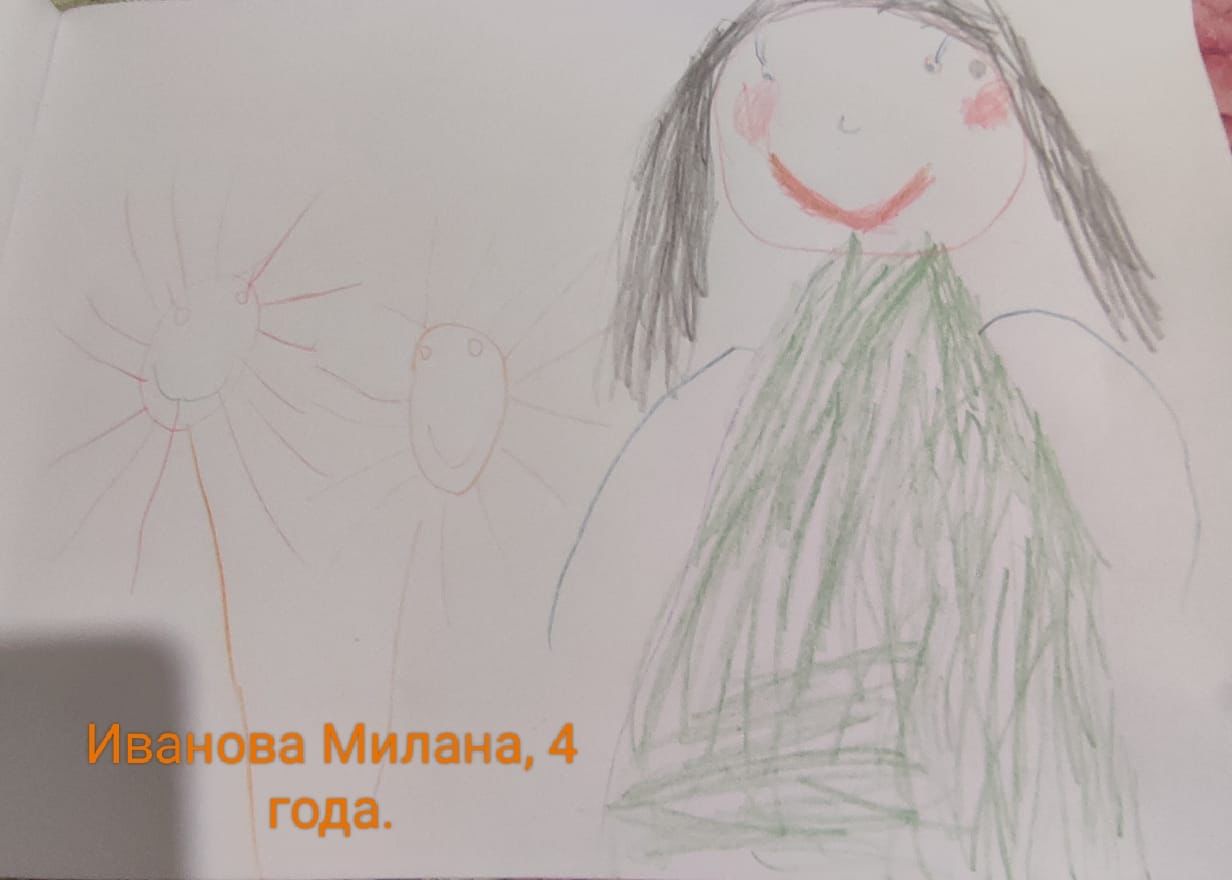 Милана Иванова, 4 года