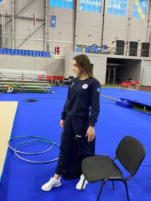 Первая сборная Якутии по художественной гимнастике готовится в СК «Дохсун»